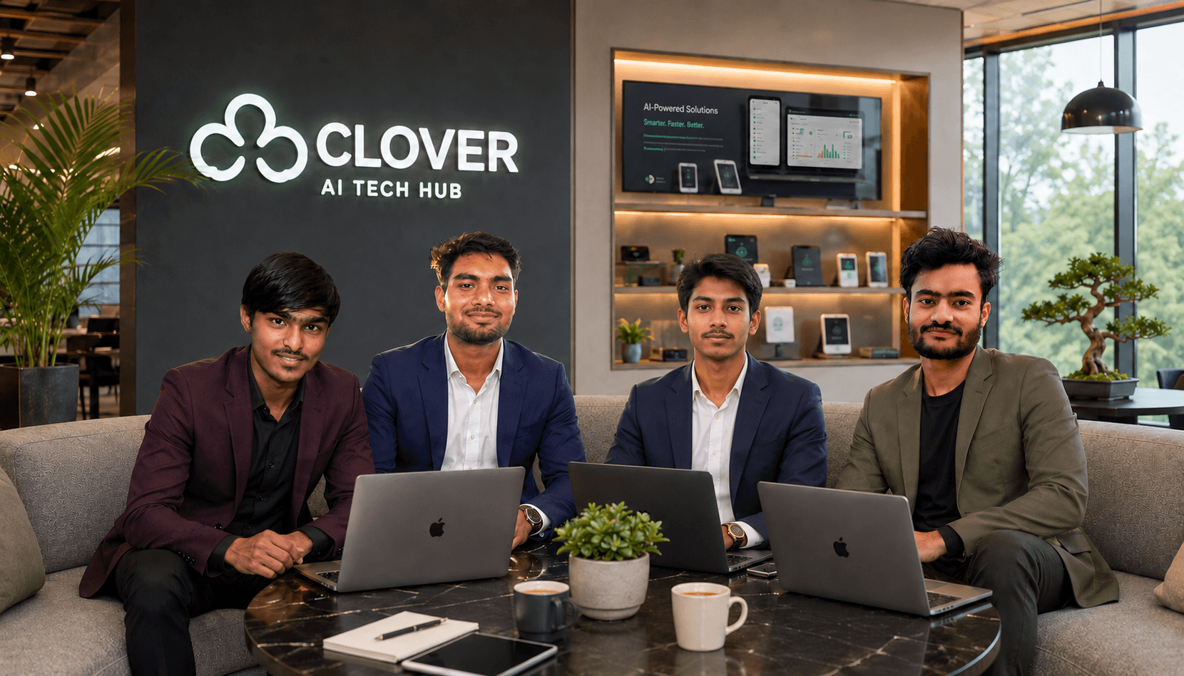 Clover AI Tech Hub team